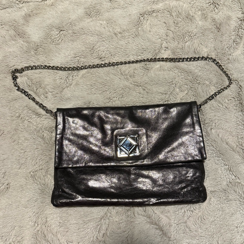 Michael Kors Slate Grey Soldier Bag